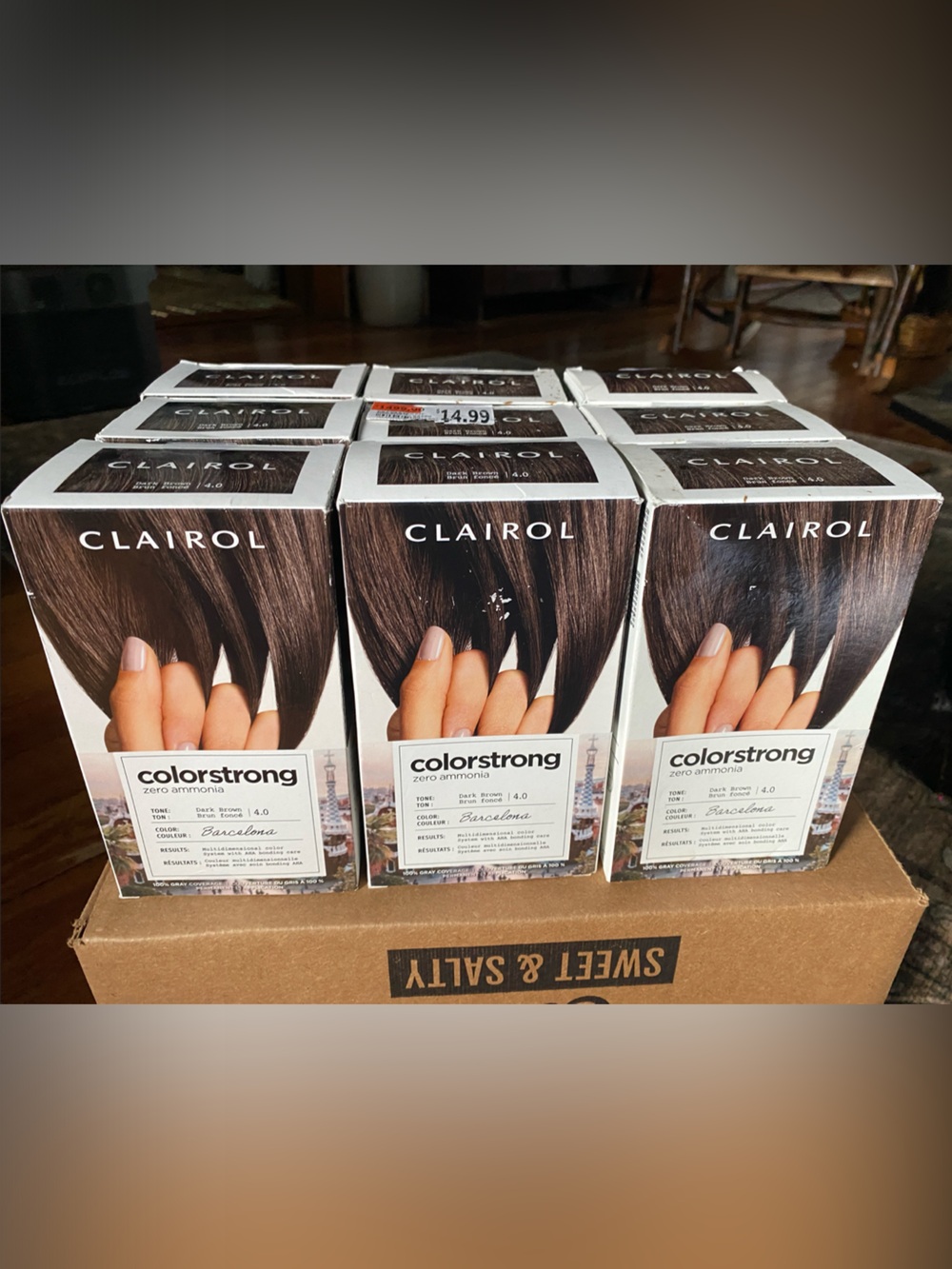 Clairol ColorStrong Permanent Hair Color - Brown